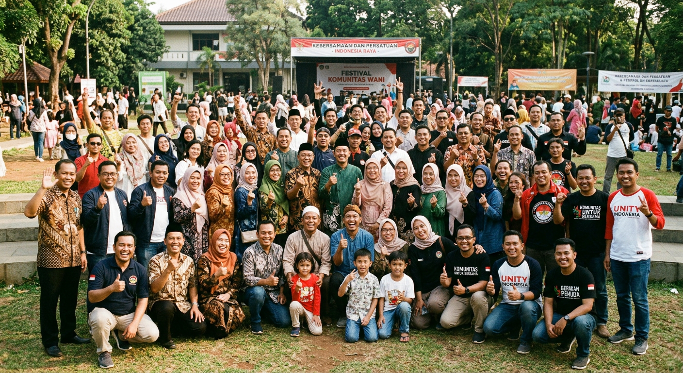 LIVESGP 5D Bersama - Program untuk memperkuat hubungan anggota dan masyarakat.
