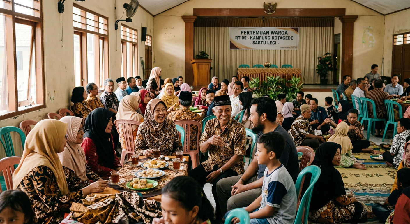 Pertemuan komunitas LIVESGP 5D - masyarakat Indonesia berkumpul bersama